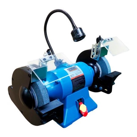 Baileigh Industrial Holdings Baileigh Industrial 8in Bench Grinder, Single Phase, 115V, IGB-8 1227895